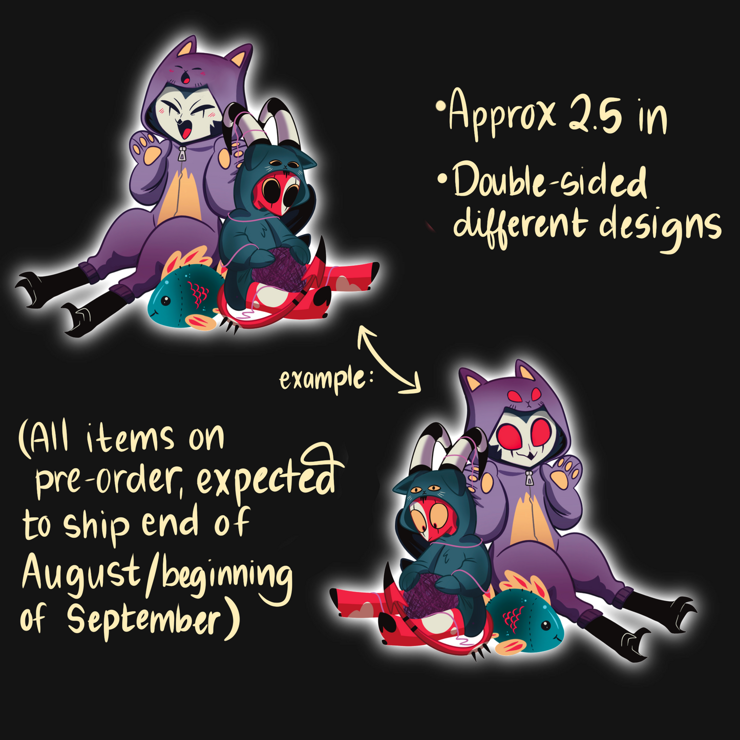 Cat’s Pajamas Stolitz Keychains
