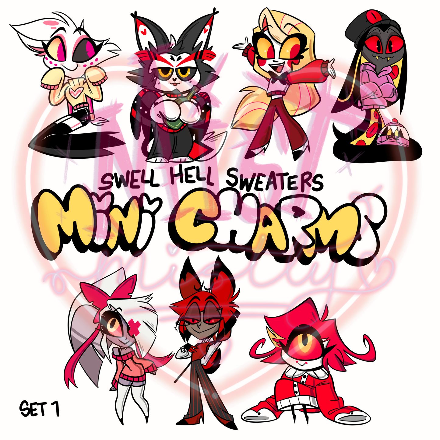 Swell Hell Sweaters Mini Charms
