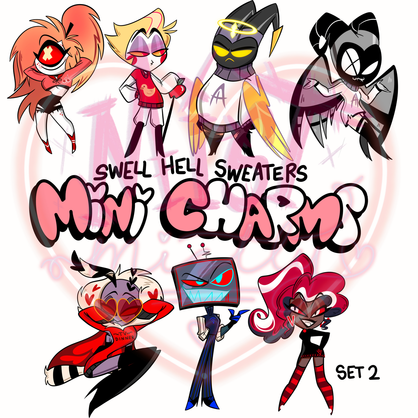 Swell Hell Sweaters Mini Charms