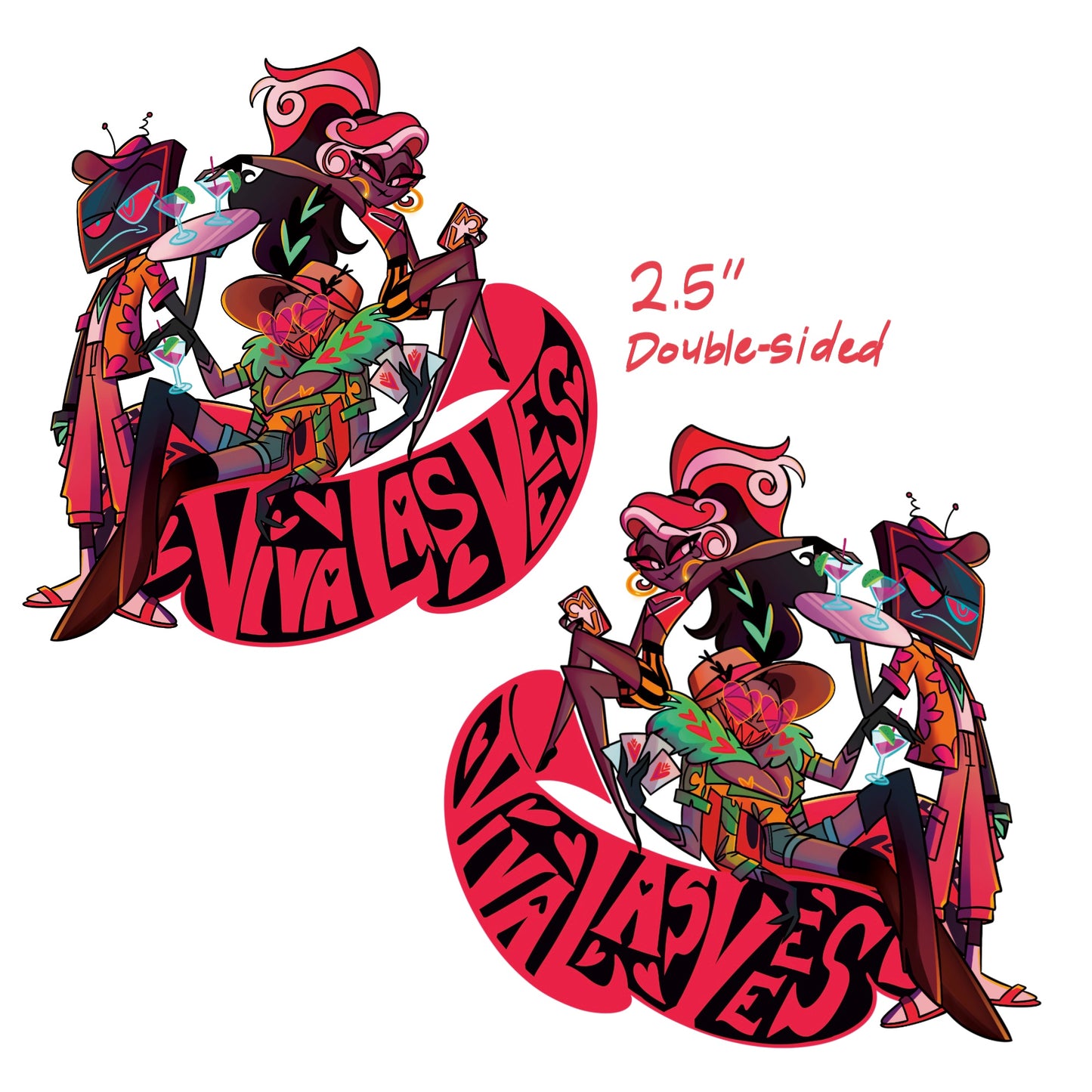 Viva Las Vees Keychain